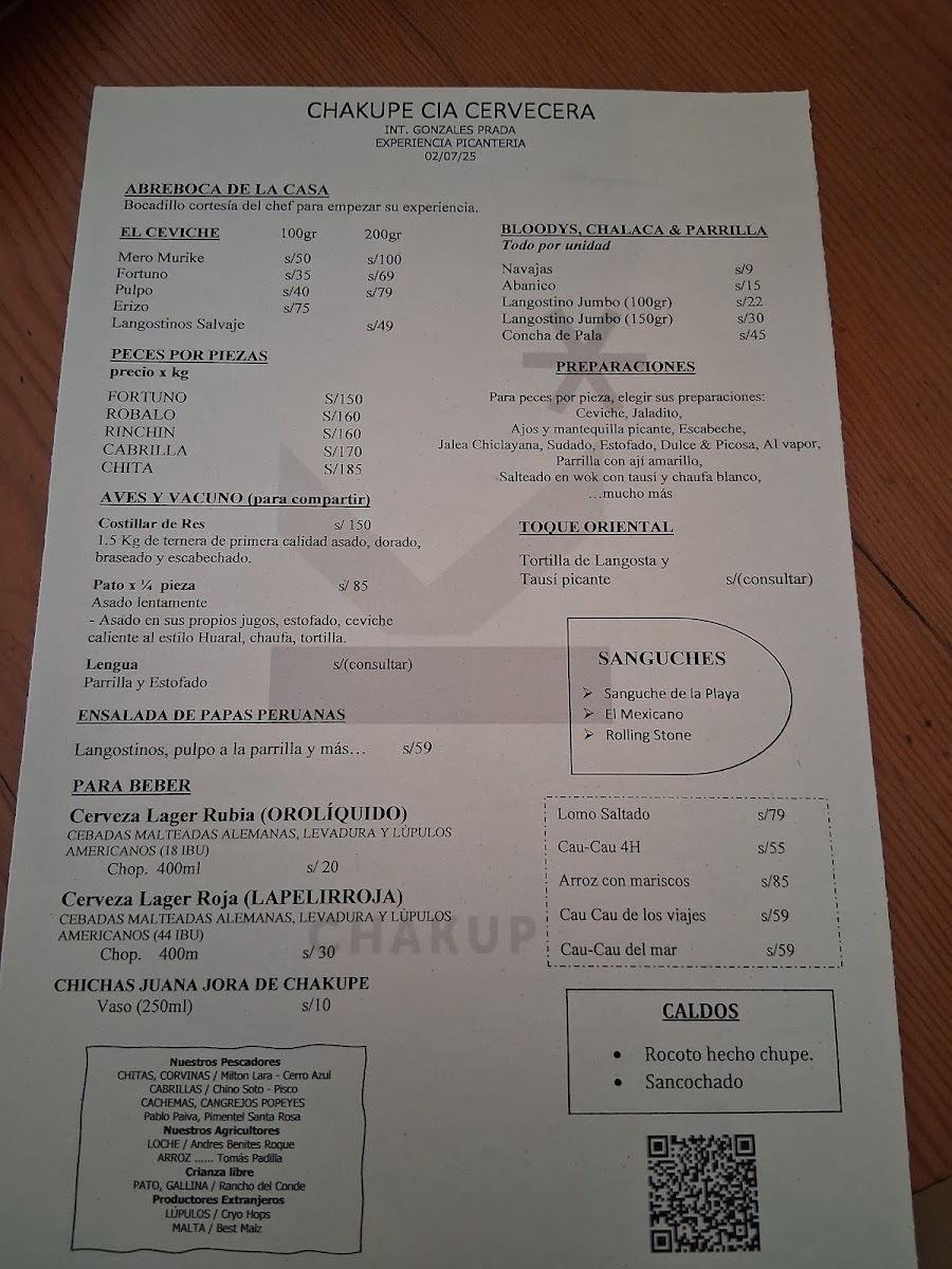 Menu La Picantería-2