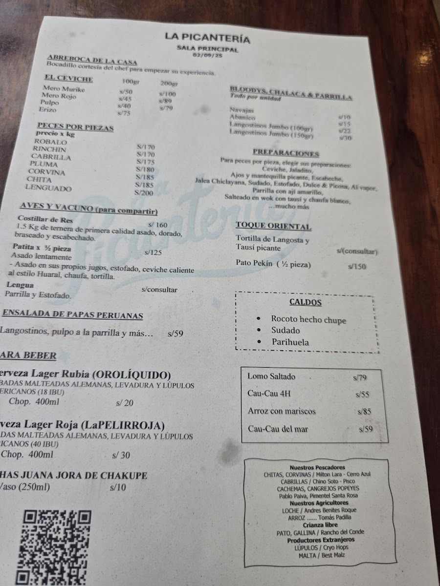 Menu La Picantería-5