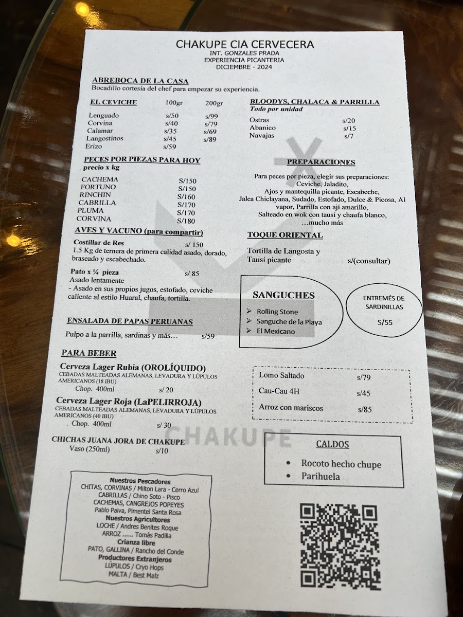 Menu La Picantería-7